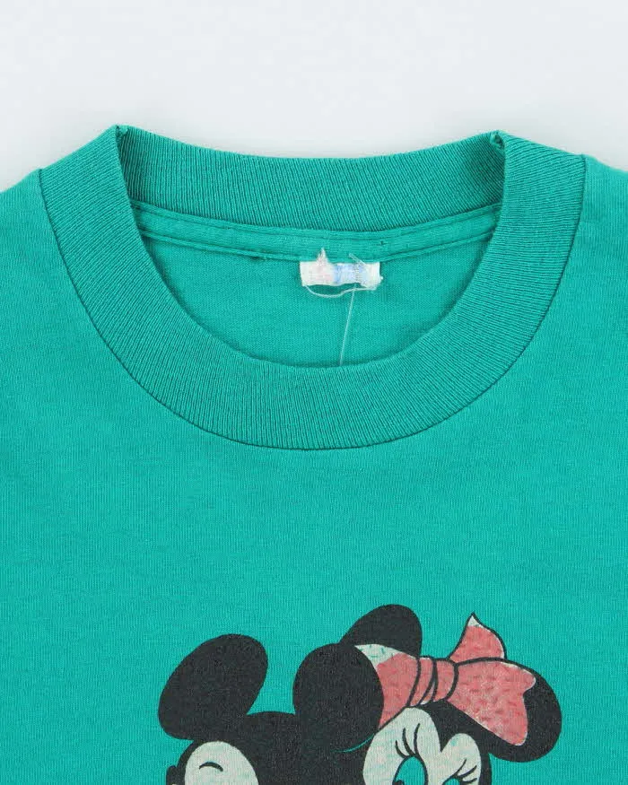 Vintage 90's Disney Mickey & Minnie Mouse Graphic T-Shirt - M sold by Rokit product image thumbnail 5
