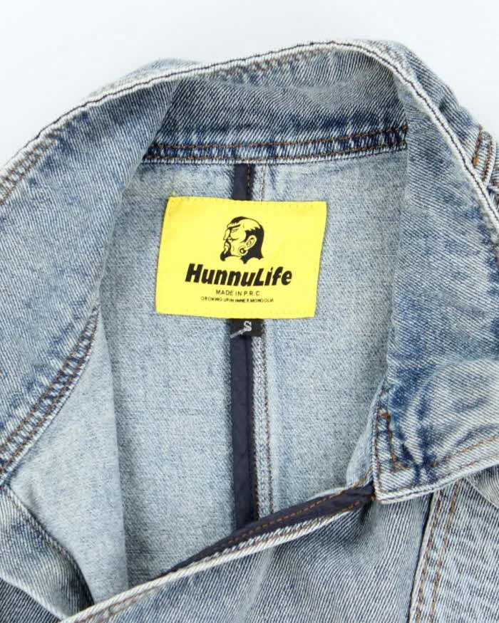 Vintage Hunnu Life Denim Jacket - S sold by Rokit product image thumbnail 5