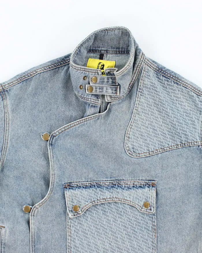 Vintage Hunnu Life Denim Jacket - S sold by Rokit product image thumbnail 3