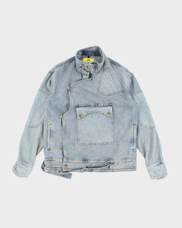 Vintage Hunnu Life Denim Jacket - S sold by Rokit