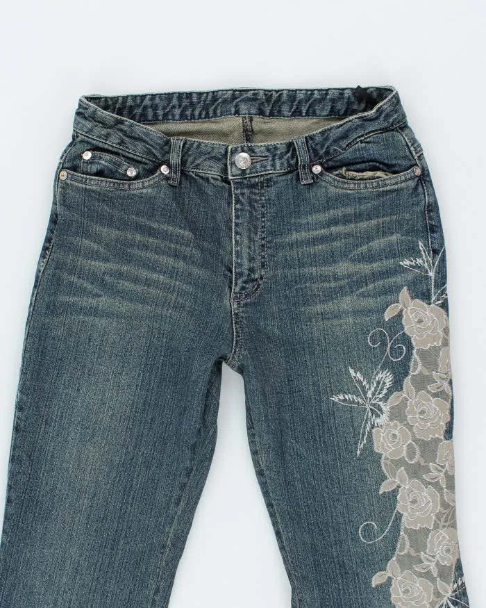 Vintage Y2k 00s Eches Embroidered Jeans - W28 L26 sold by Rokit product image thumbnail 3