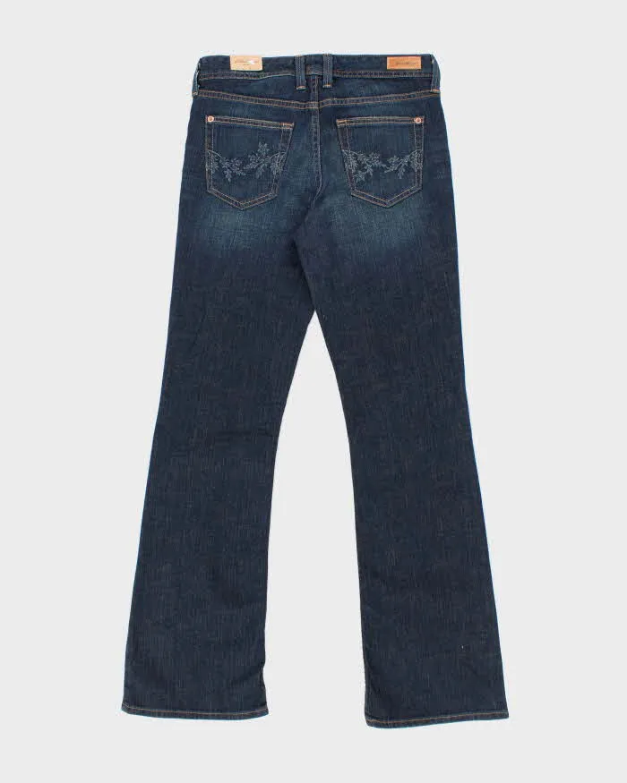 Vintage Y2K Deadstock with Tags Eddie Bauer Dark Wash Flared Jeans - W32 L30 sold by Rokit product image thumbnail 2