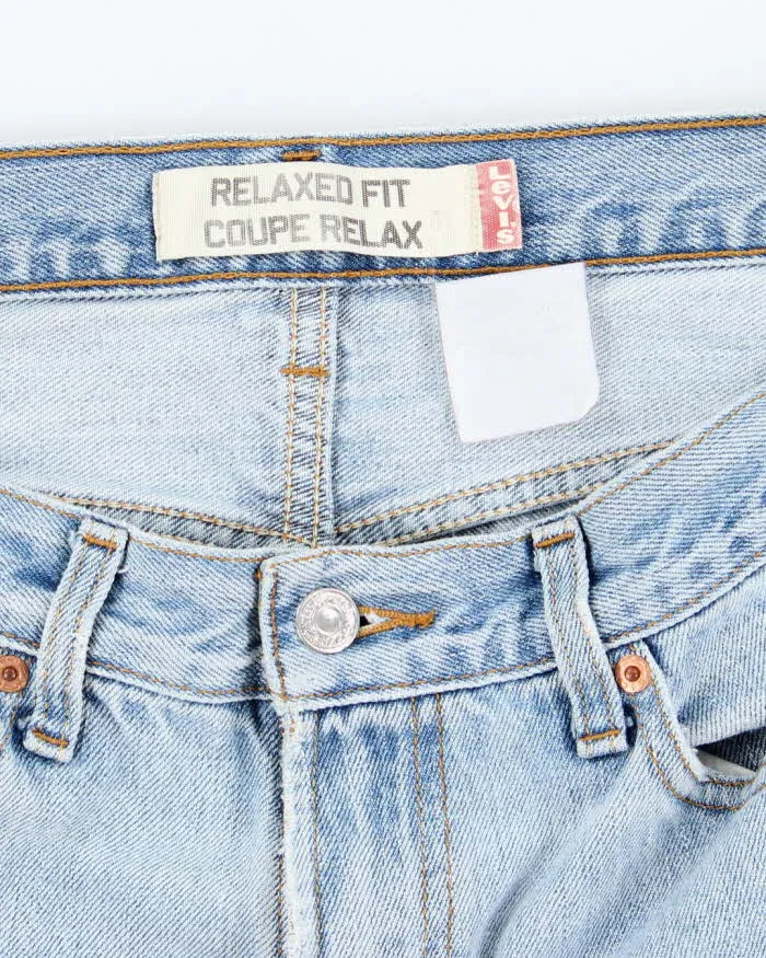Vintage 00s Levi's Light Wash Denim Shorts - W32 sold by Rokit product image thumbnail 5
