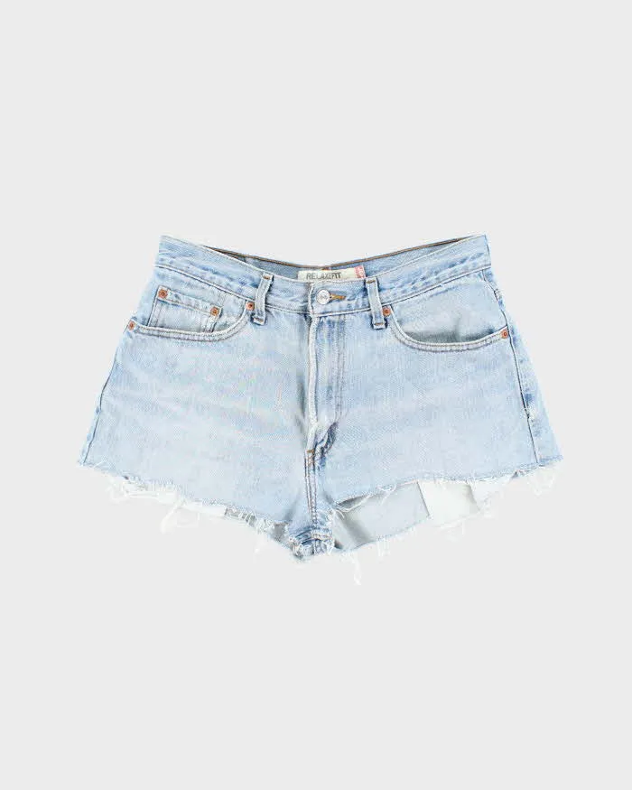 Vintage 00s Levi's Light Wash Denim Shorts - W32 sold by Rokit