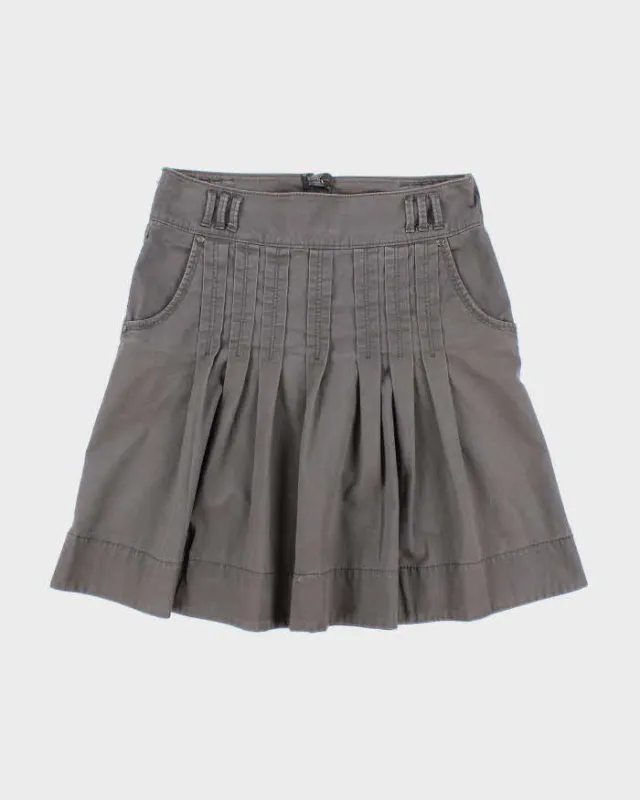 Vintage Y2k 00s Mexx Pleated Cargo Skirt - S sold by Rokit