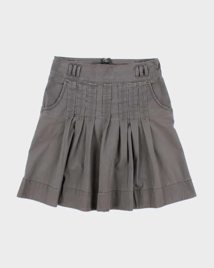Vintage Y2k 00s Mexx Pleated Cargo Skirt - S sold by Rokit