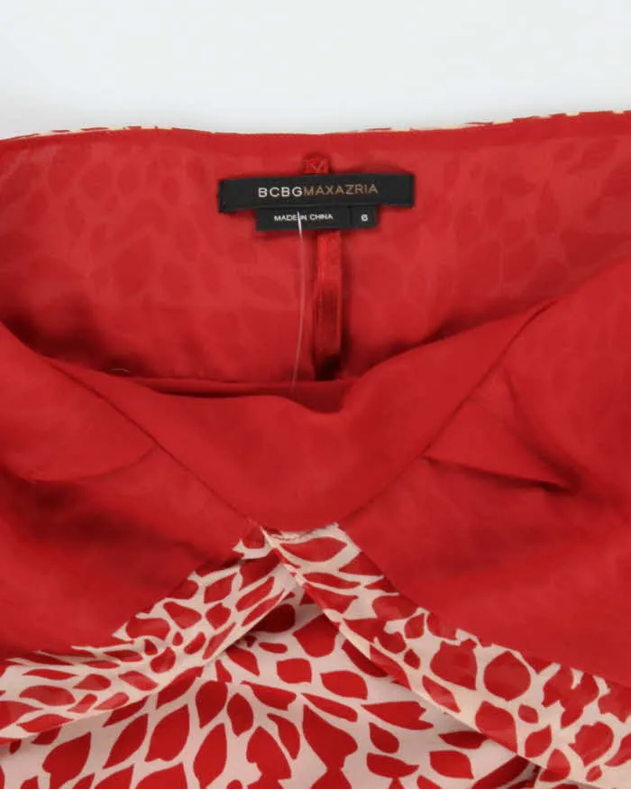 Vintage Y2k 00s BCBG Max Azria Silk Halter Neck Dress - S sold by Rokit product image thumbnail 5