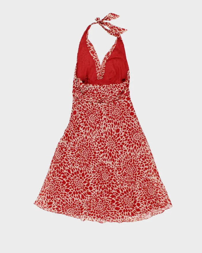 Vintage Y2k 00s BCBG Max Azria Silk Halter Neck Dress - S sold by Rokit product image thumbnail 2