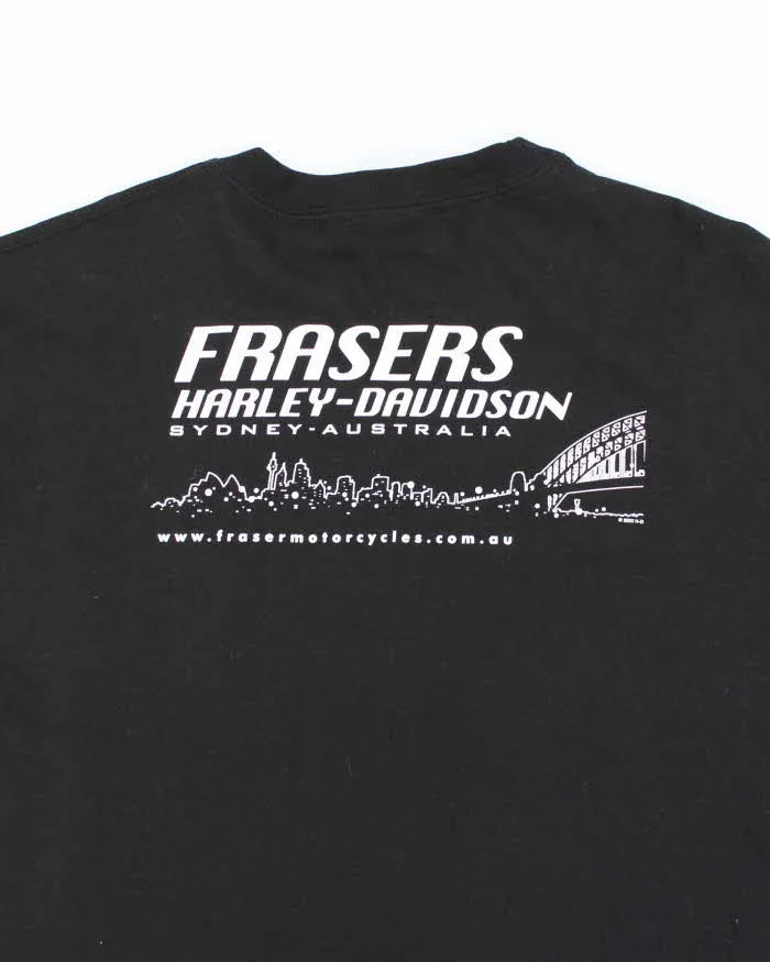 Vintage 90s Harley Davidson Deadstock Australia Centre Logo Biker T-Shirt - L sold by Rokit product image thumbnail 4