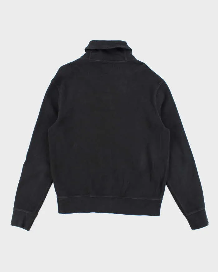 Polo Ralph Lauren Black Shawl Neck Sweatshirt - M sold by Rokit product image thumbnail 2