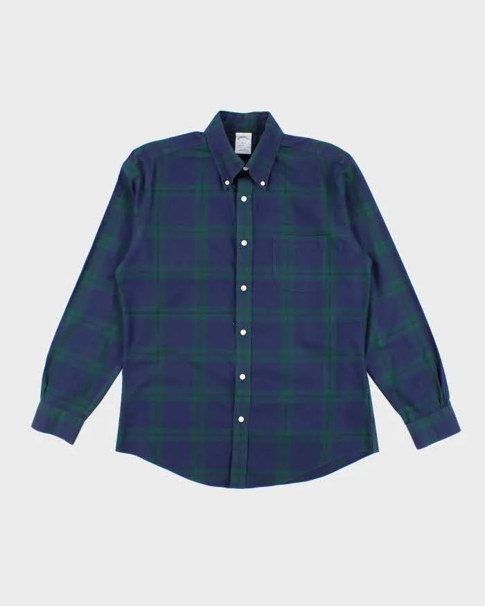 Brooks Brothers Check Long Sleeve Shirt - M sold by Rokit
