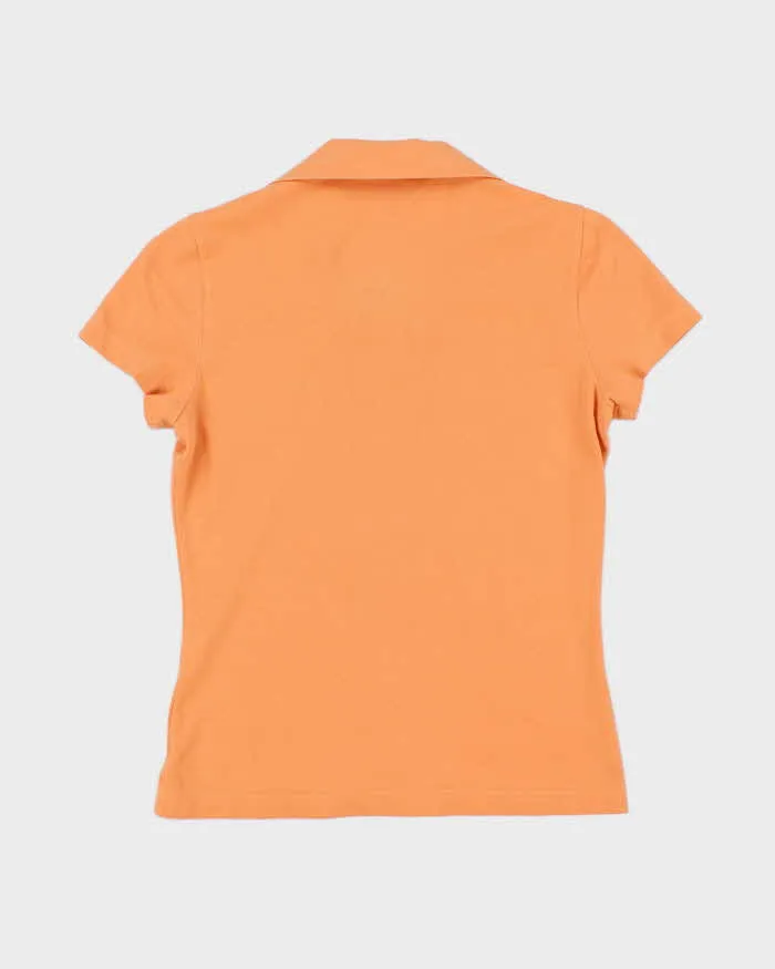 Women's Lacoste Orange Polo Shirt - S sold by Rokit product image thumbnail 2