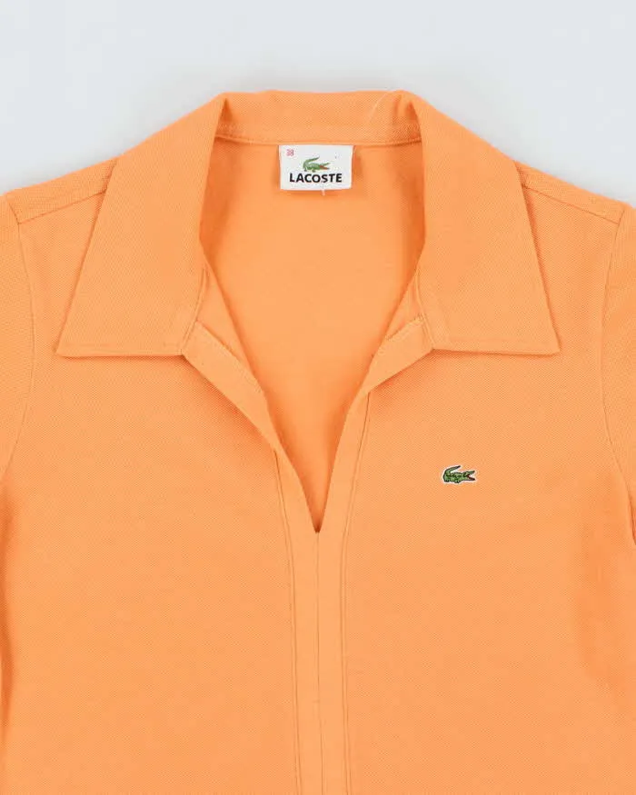 Women's Lacoste Orange Polo Shirt - S sold by Rokit product image thumbnail 3