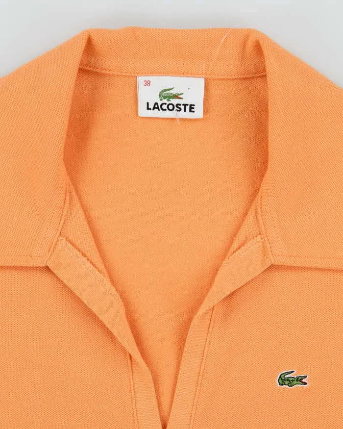 Women's Lacoste Orange Polo Shirt - S sold by Rokit product image thumbnail 5