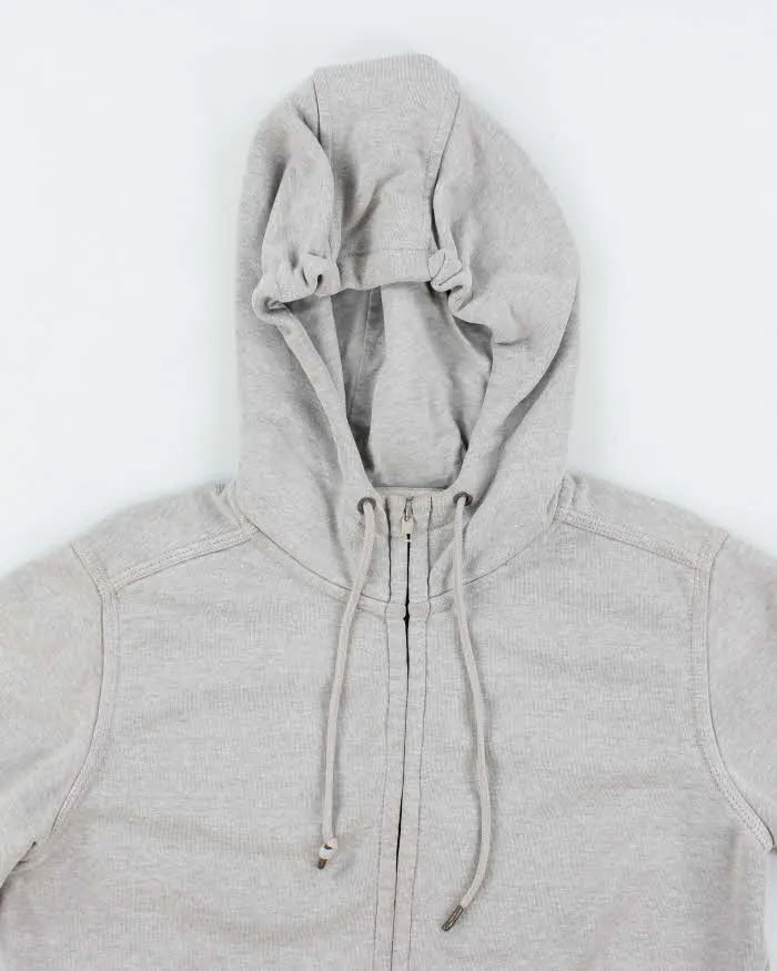 Carhartt Grey Zip-Up Hoodie - M sold by Rokit product image thumbnail 3