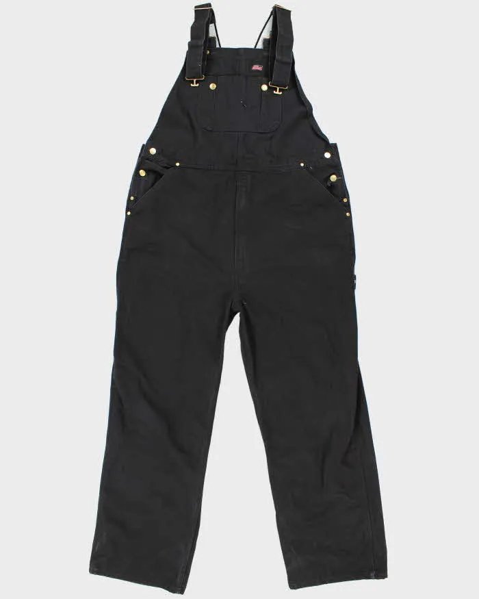 Vintage Genuine Dickies Black Workwear Dungarees - W40 L31 sold by Rokit