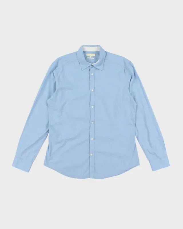 Diesel Light Blue Long Sleeve Shirt - XL sold by Rokit