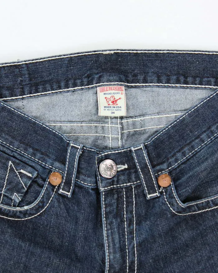 Vintage 00s True Religion Dark Wash Jeans - W36 L33 sold by Rokit product image thumbnail 5