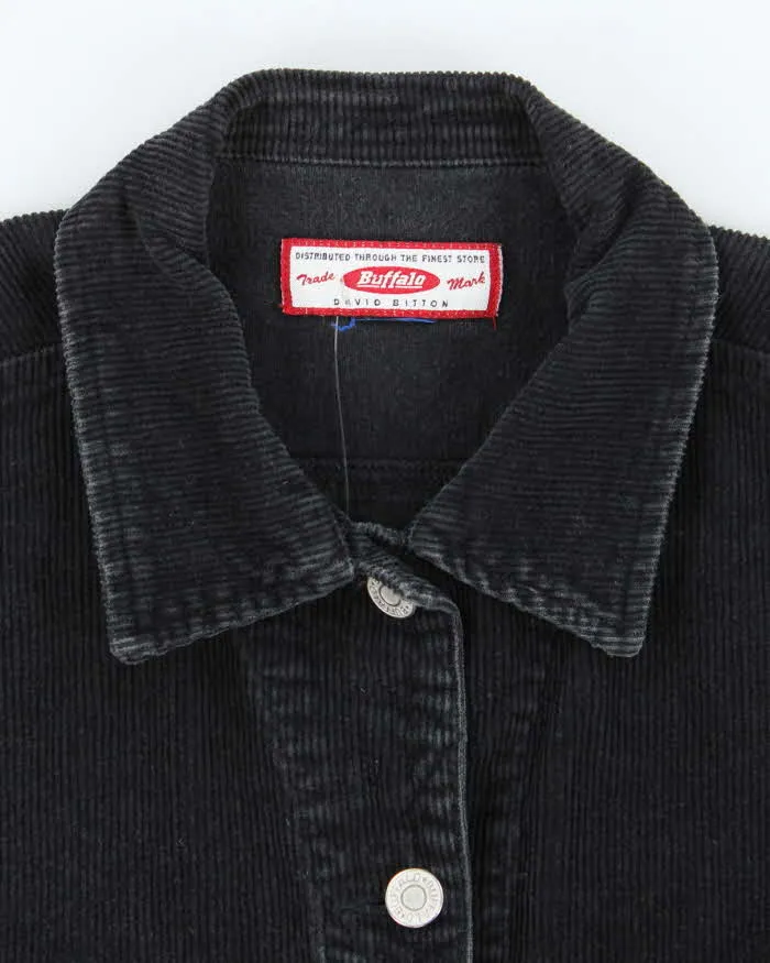 Buffalo Black Corduroy Cropped Jacket - XS sold by Rokit product image thumbnail 5