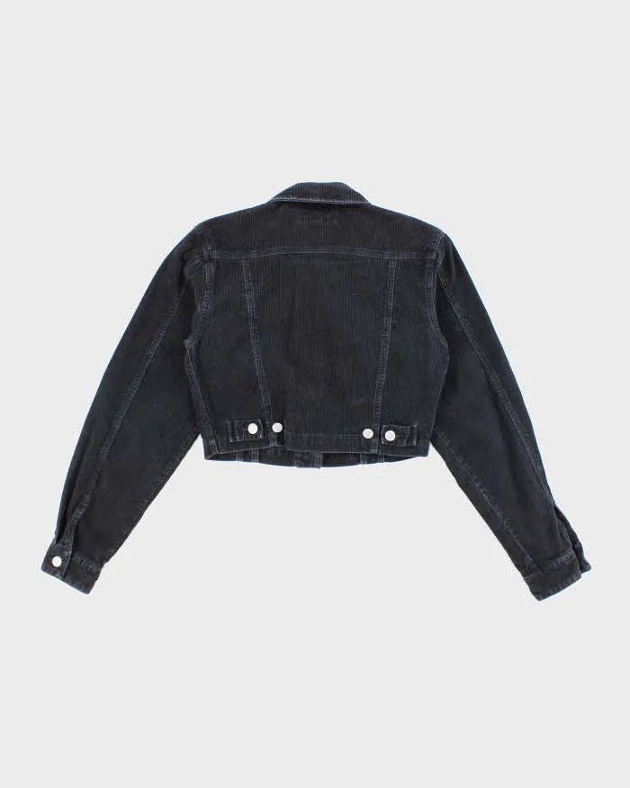 Buffalo Black Corduroy Cropped Jacket - XS sold by Rokit product image thumbnail 2