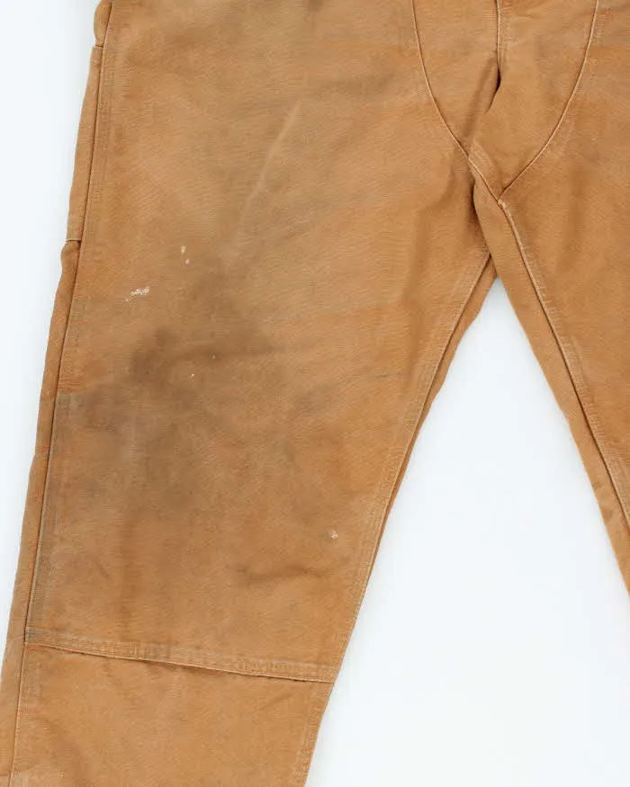 Vintage Carhartt Double Knee Carpenter Workwear Dungarees - W44 L29 sold by Rokit product image thumbnail 4