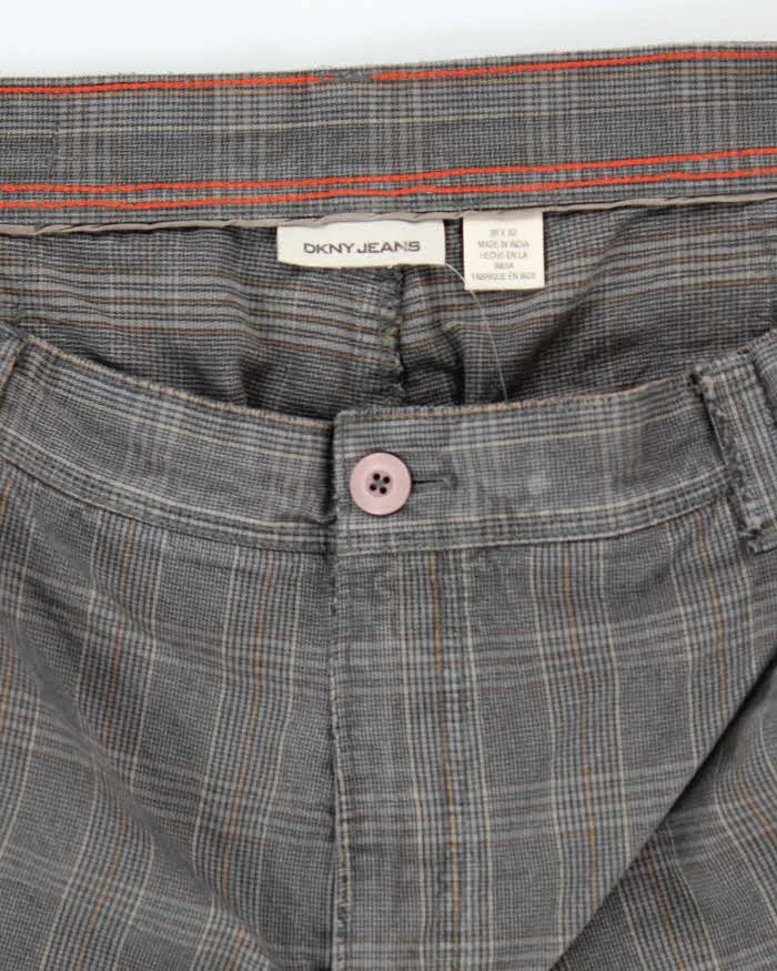 DKNY Distressed Check Trousers - W38 L30 sold by Rokit product image thumbnail 5