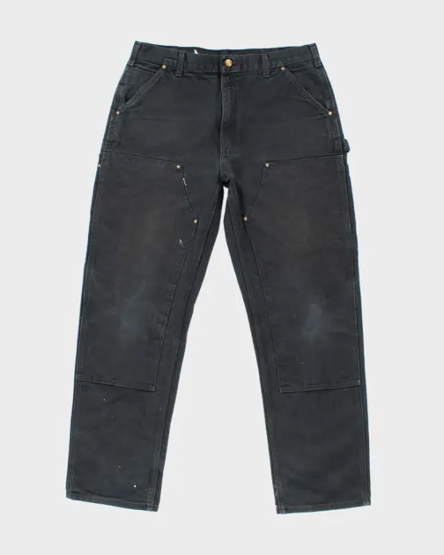 Vintage 90s Carhartt Double Knee Carpenter Workwear Trousers - W36 L33 sold by Rokit