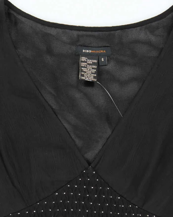 Vintage Y2k 00s BCBG Max Azria Silk Dress - M sold by Rokit product image thumbnail 5