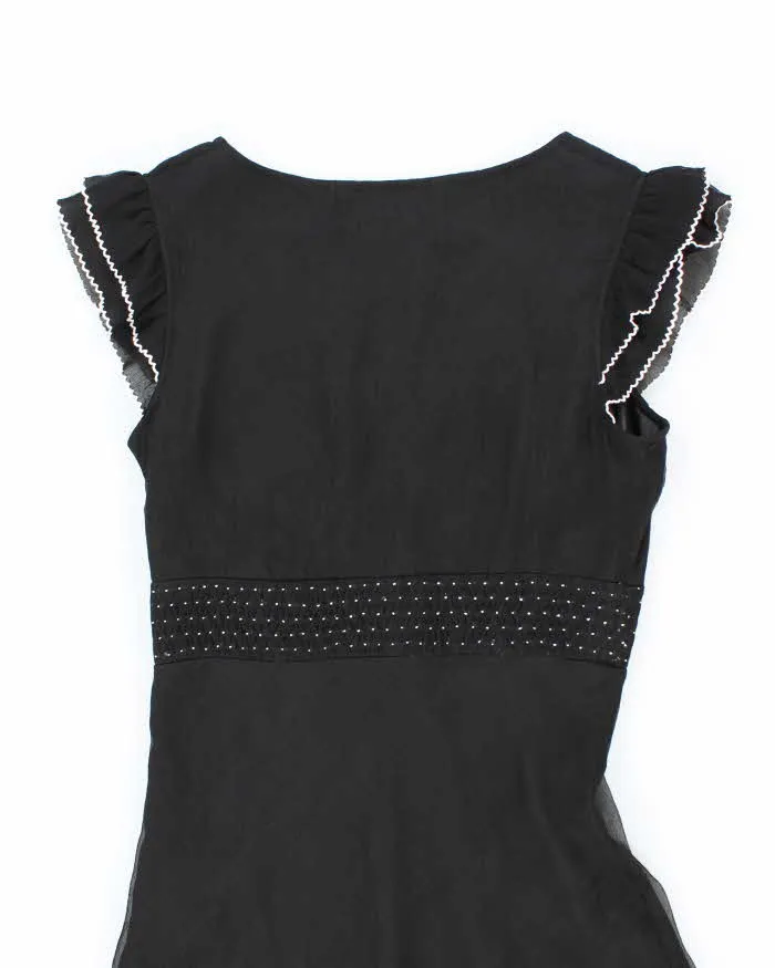 Vintage Y2k 00s BCBG Max Azria Silk Dress - M sold by Rokit product image thumbnail 4