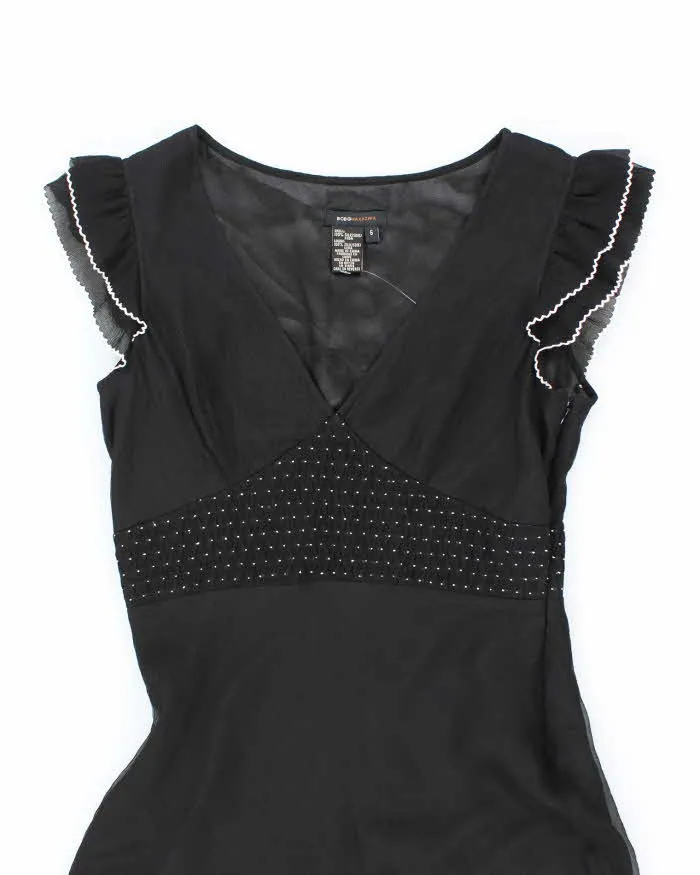 Vintage Y2k 00s BCBG Max Azria Silk Dress - M sold by Rokit product image thumbnail 3