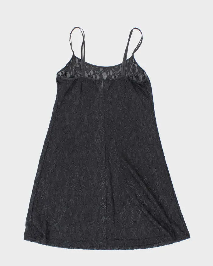 Vintage 90s 00s Gloria Vanderbilt Lace Mesh Dress - S sold by Rokit product image thumbnail 2