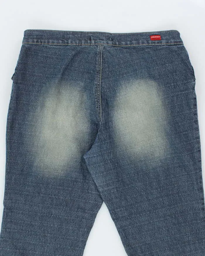 Vintage Y2k 00s London Blue Chunky Belt Jeans - W37 L32 sold by Rokit product image thumbnail 4