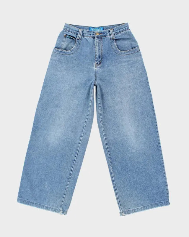 Vintage 2000's Zanadi Medium Wash Wide Leg Jeans - W30 L29 made by Rokit