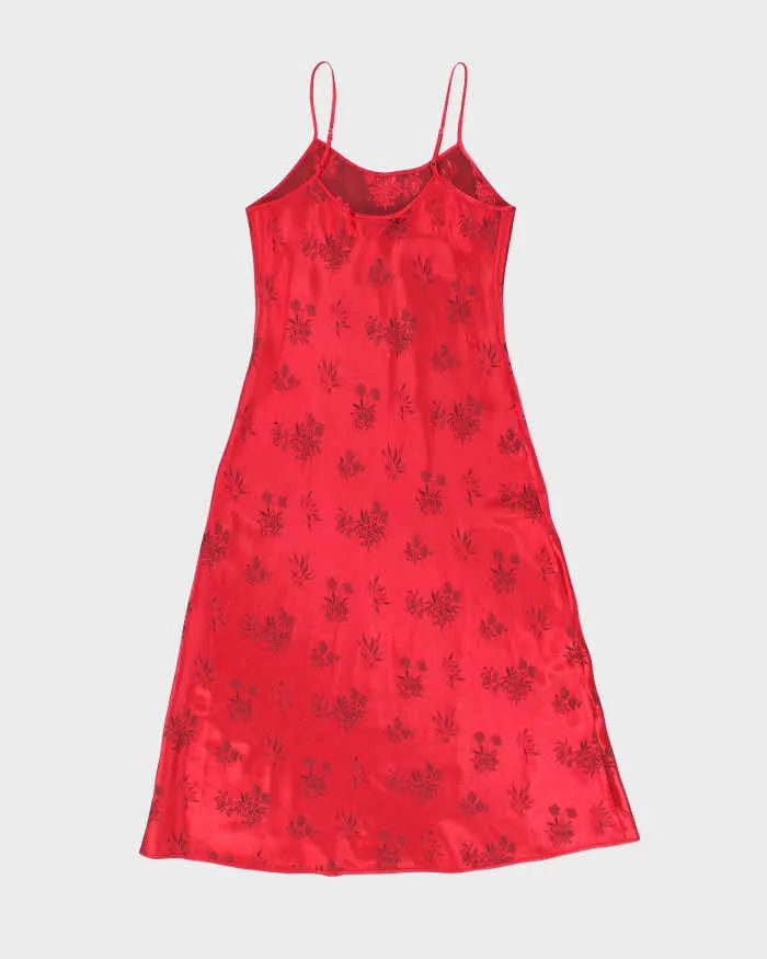 Vintage 90s Versailles Floral Slip Dress - M sold by Rokit product image thumbnail 2