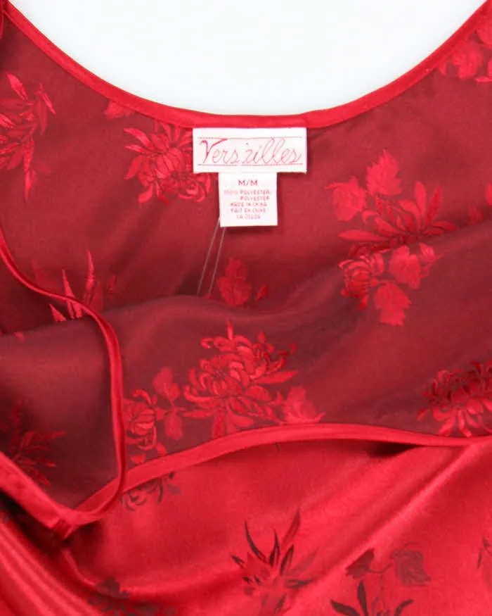 Vintage 90s Versailles Floral Slip Dress - M sold by Rokit product image thumbnail 5