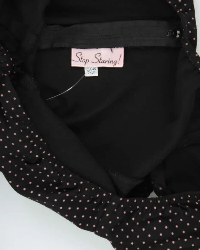 Vintage 90s 00s Stop Staring! Polka Dot Dress - S sold by Rokit product image thumbnail 5