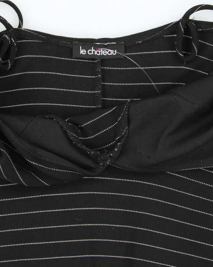 Vintage Y2k 00s Le Chateau Stripe Dress - XS sold by Rokit product image thumbnail 5