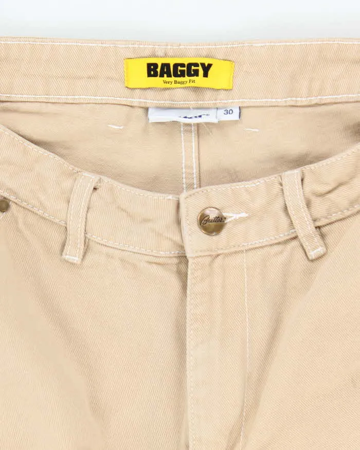 Butter Goods Skate Co. Beige Wide Leg Jeans - W32 L25 sold by Rokit product image thumbnail 5