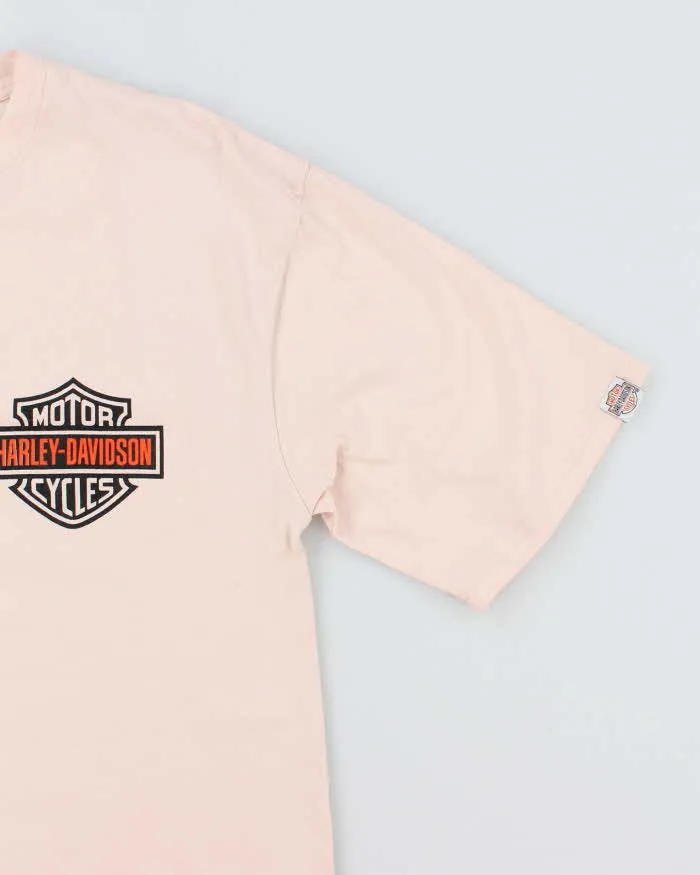 Vintage 2000's Harley Davidson Shield Spell Out Logo T-Shirt - L sold by Rokit product image thumbnail 4