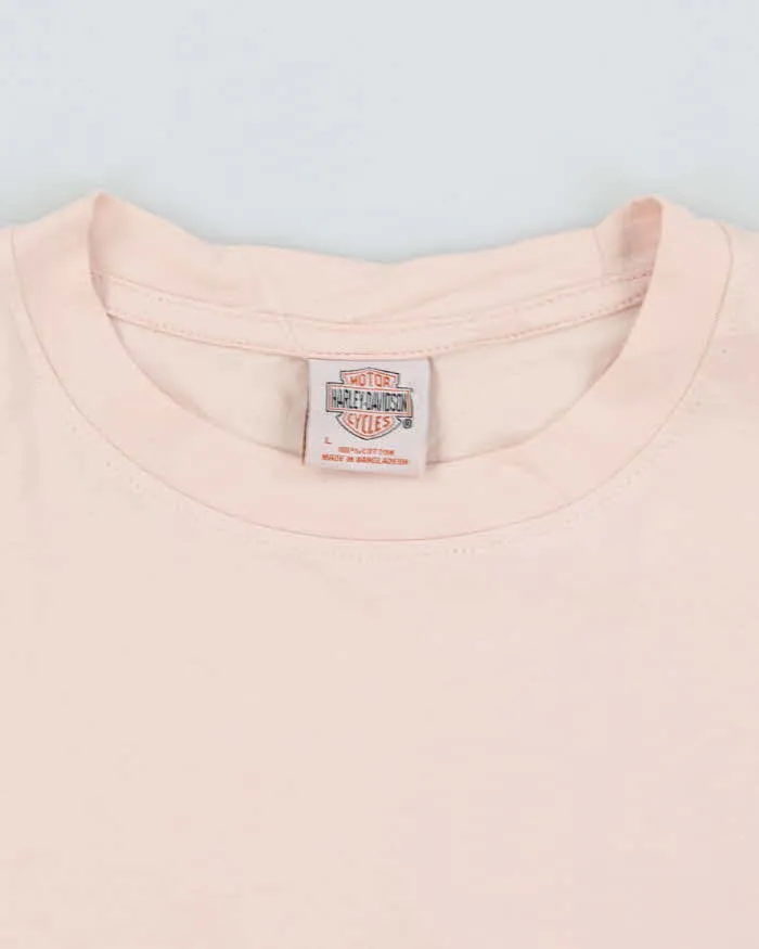 Vintage 2000's Harley Davidson Shield Spell Out Logo T-Shirt - L sold by Rokit product image thumbnail 5