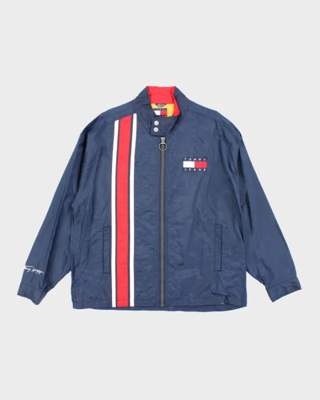 Vintage 90's Tommy Hilfiger Patched Logo Anorak Jacket - XL sold by Rokit