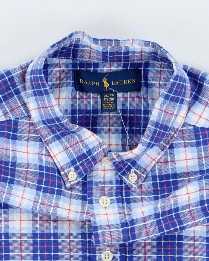 Vintage 2000's Ralph Lauren Patterned Short Sleeve Shirt - XL sold by Rokit product image thumbnail 5