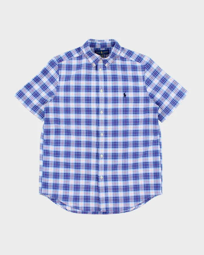 Vintage 2000's Ralph Lauren Patterned Short Sleeve Shirt - XL sold by Rokit