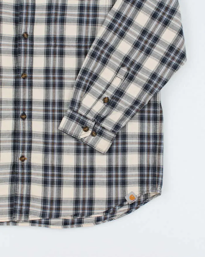 Vintage 2000's Carhartt Faded Long Sleeve Shirt - XL sold by Rokit product image thumbnail 4