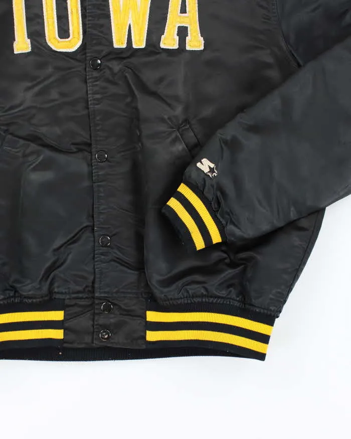 Vintage 90's Starter IOWA Spell Out Varsity Jacket - XL sold by Rokit product image thumbnail 4