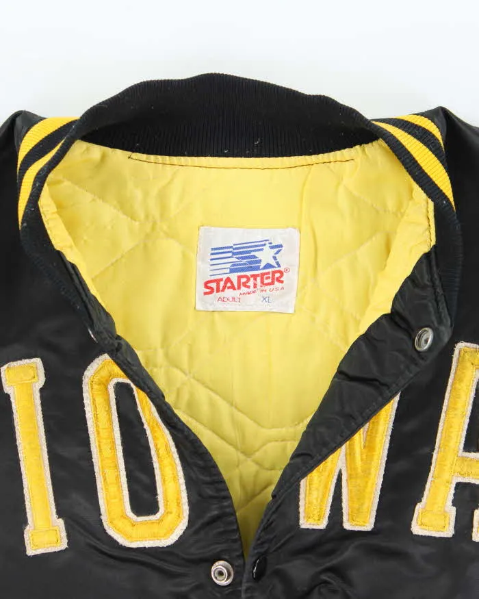 Vintage 90's Starter IOWA Spell Out Varsity Jacket - XL sold by Rokit product image thumbnail 5