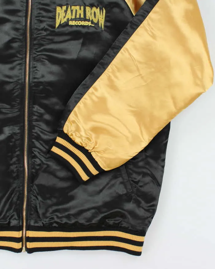 Vintage Crooks & Castles Death Row Records Embroidered Satin Bomber Jacket - XXL sold by Rokit product image thumbnail 4