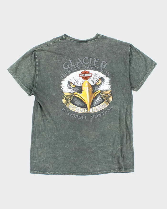 Vintage 2000's Harley Davidson Marble Wash Camo Graphic T-Shirt - XL sold by Rokit product image thumbnail 2