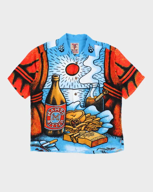 Vintage 90's Mambo All Over Print Short Sleeve Hawaiian Shirt - M sold by Rokit