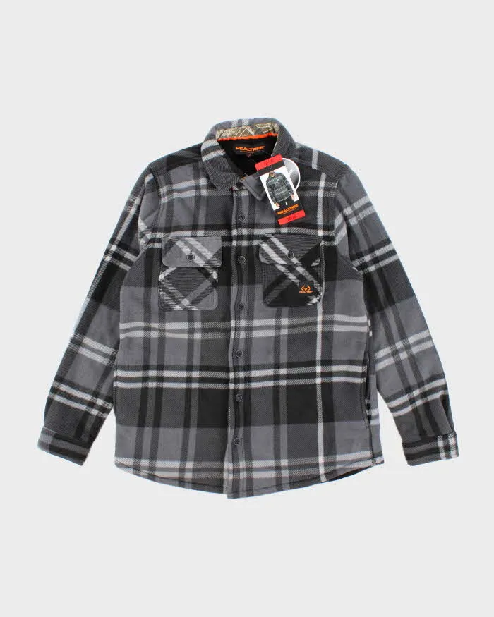 Real Tree Deadstock Lined Fleece Shirt - M sold by Rokit